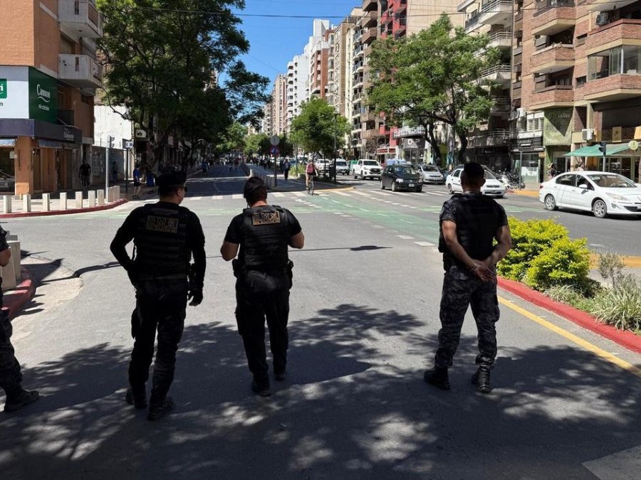 Operativo de seguridad en el centro por una manifestación: calles a evitar