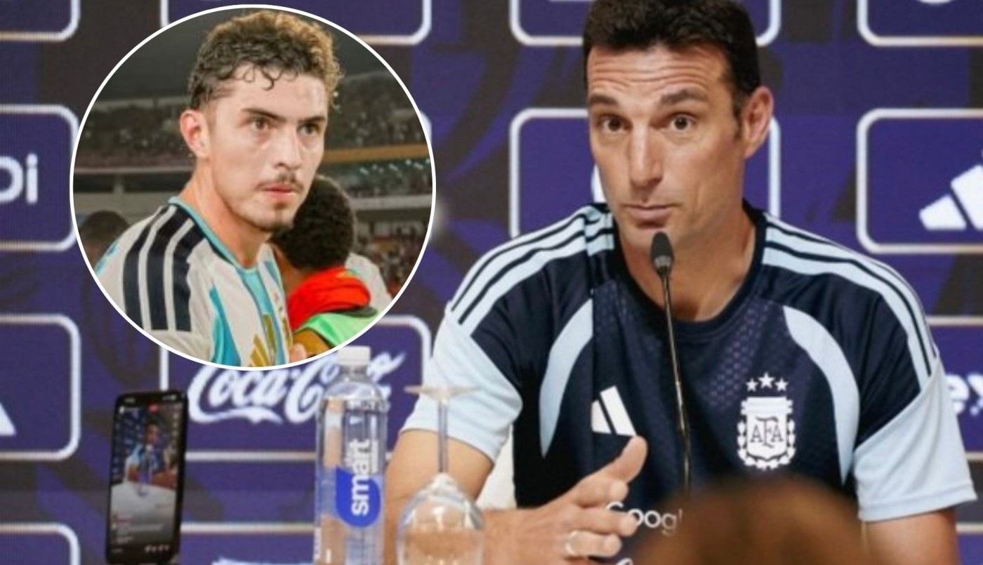 En la previa del amistoso de la Selección, Scaloni se emocionó al referirse a la lesión de Joaquín Panichelli | Deportes