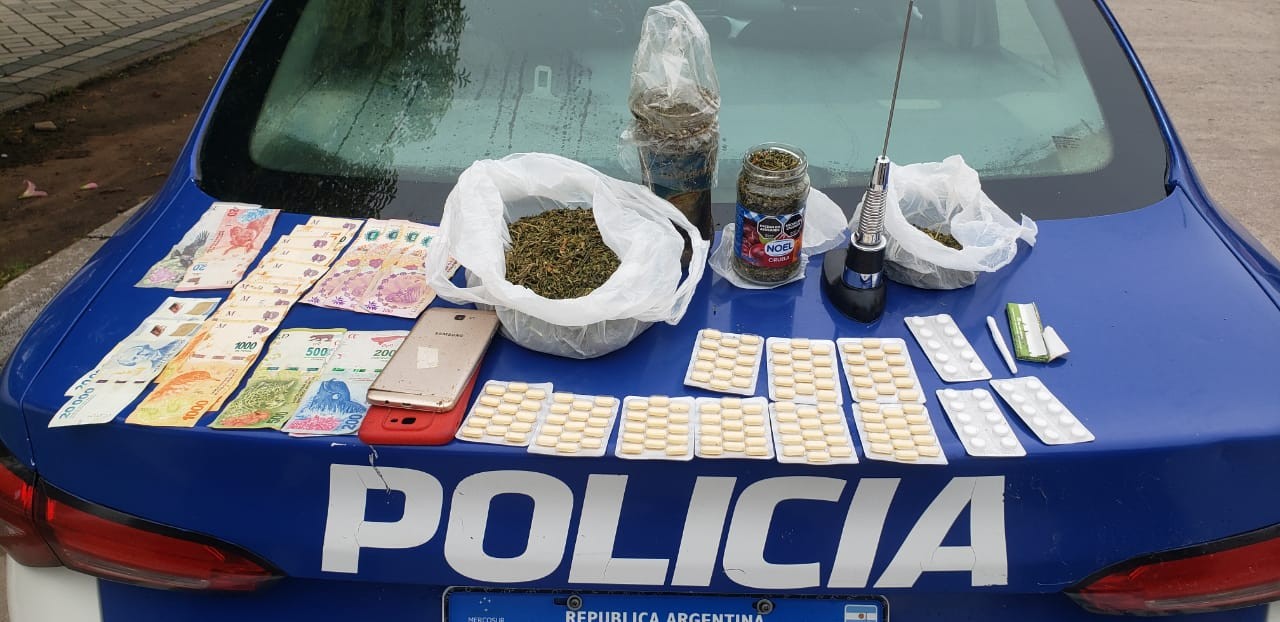 Detuvieron a un joven con drogas y psicofármacos valuados en cerca de $5 millones en Villa Dolores | Córdoba