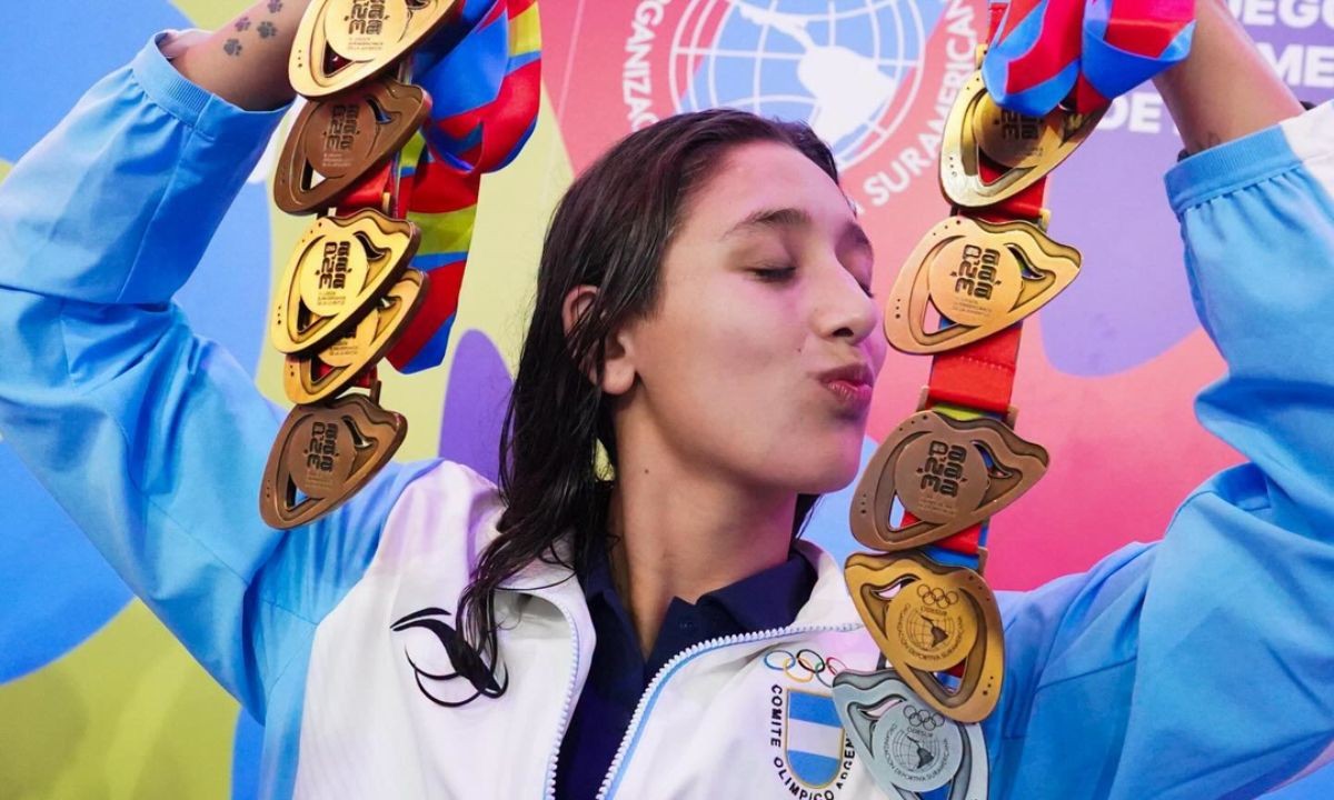 Agostina Hein hizo historia en Panamá con nueve medallas de oro y récords sudamericanos | Deportes