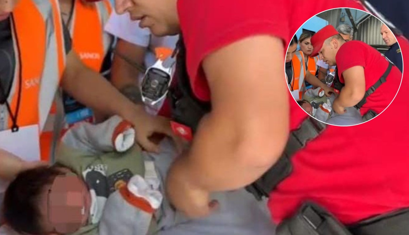 Policías asistieron a un bebé con problemas respiratorios en el Gigante de Alberdi | Córdoba