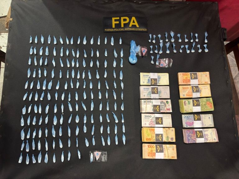Desbarataron un punto de venta de drogas y detuvieron a una mujer de 46 años | Córdoba