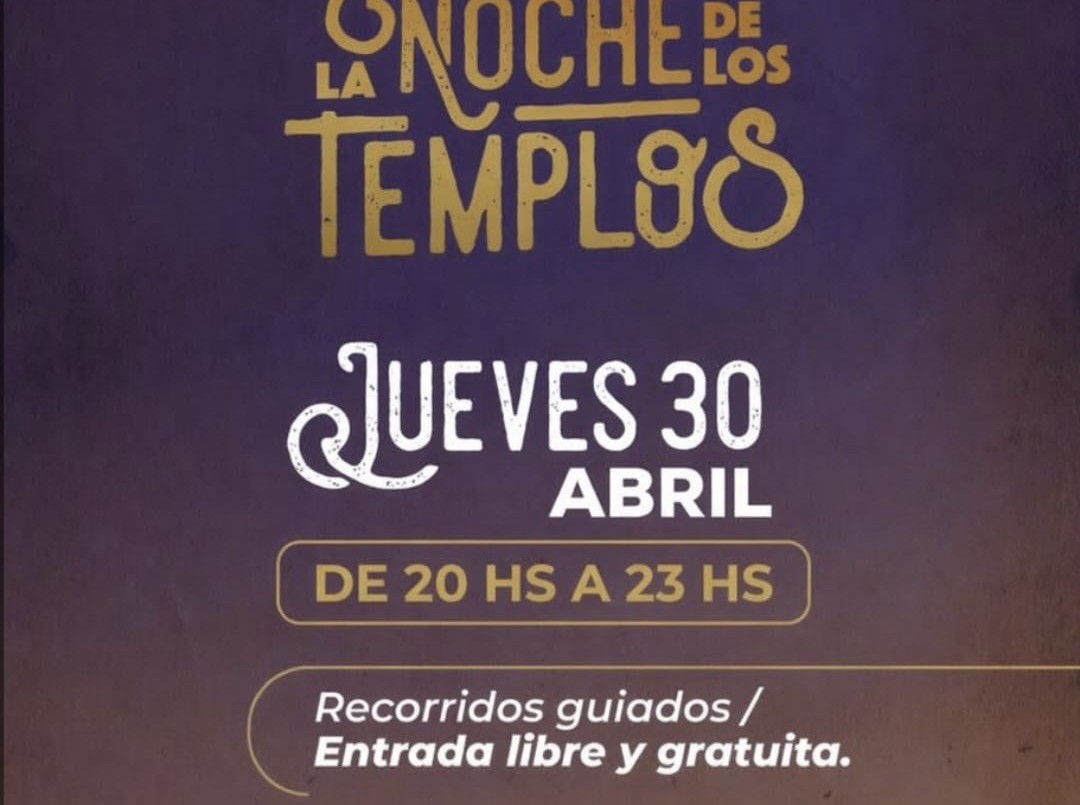La Noche de los Templos, una propuesta diferente en la previa del feriado en Córdoba | Visita Córdoba