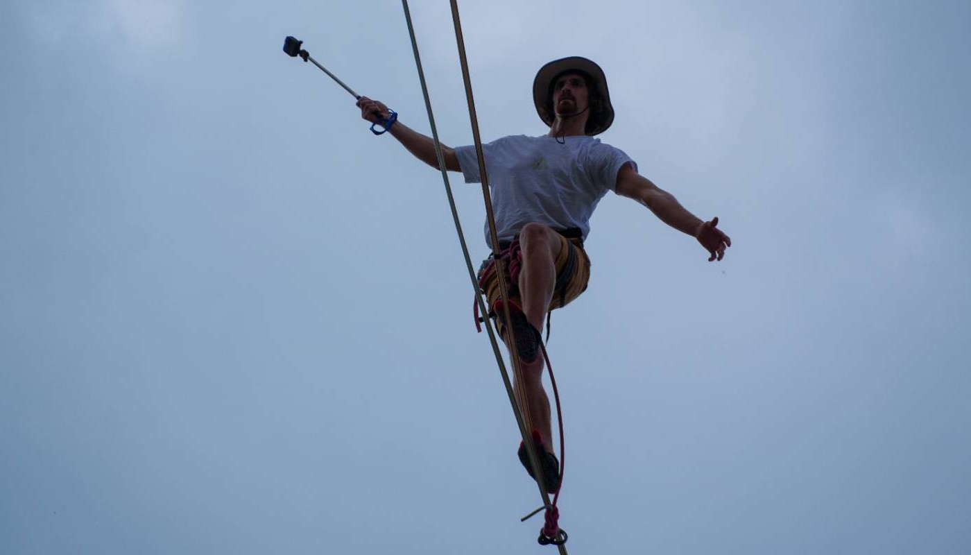 Primera Copa Mundial de Speedline Highline en Argentina en el estadio Kempes | Visita Córdoba