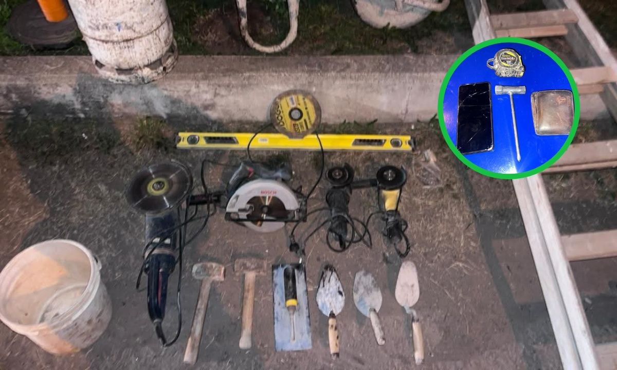 Detienen a un hombre y recuperan herramientas robadas en una obra de B° Cabildo | Córdoba