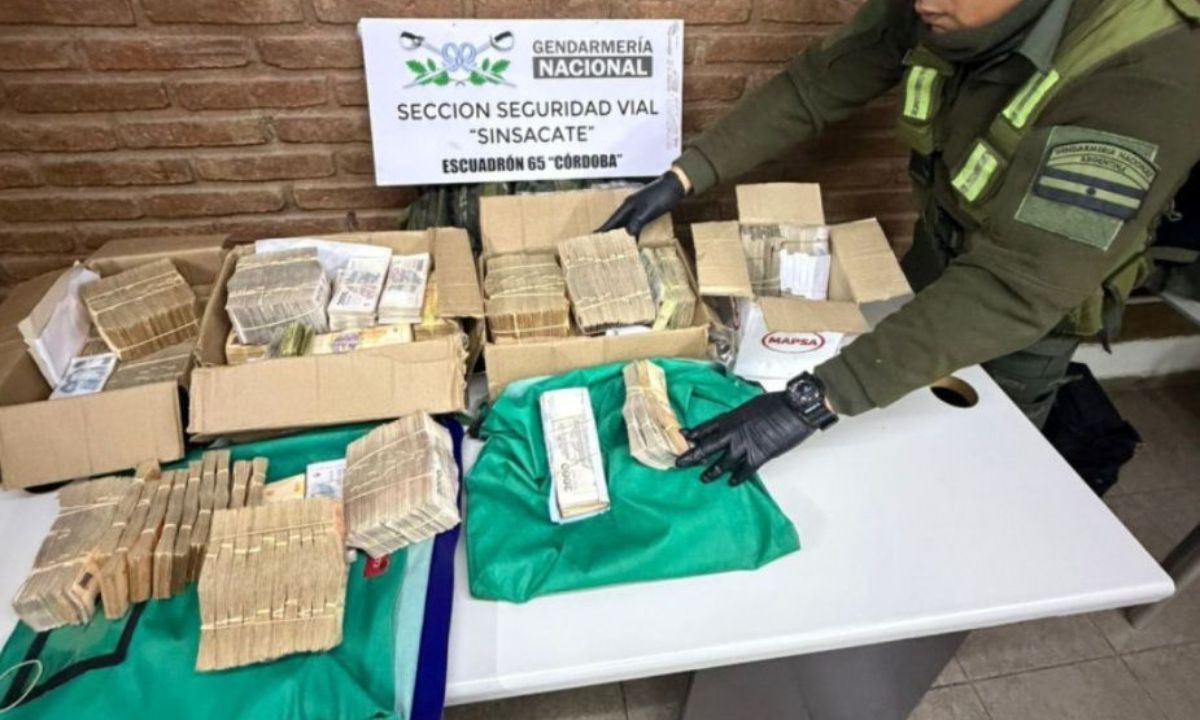 Gendarmería incautó más de 56 millones de pesos ocultos en un camión en Sinsacate | Córdoba