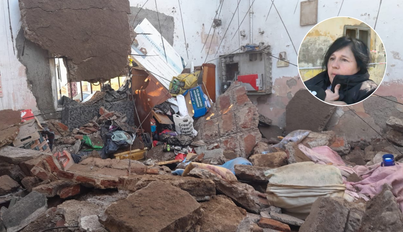 “Fue como una explosión”: derrumbe en una casa dejó a madre e hija atrapadas | Córdoba