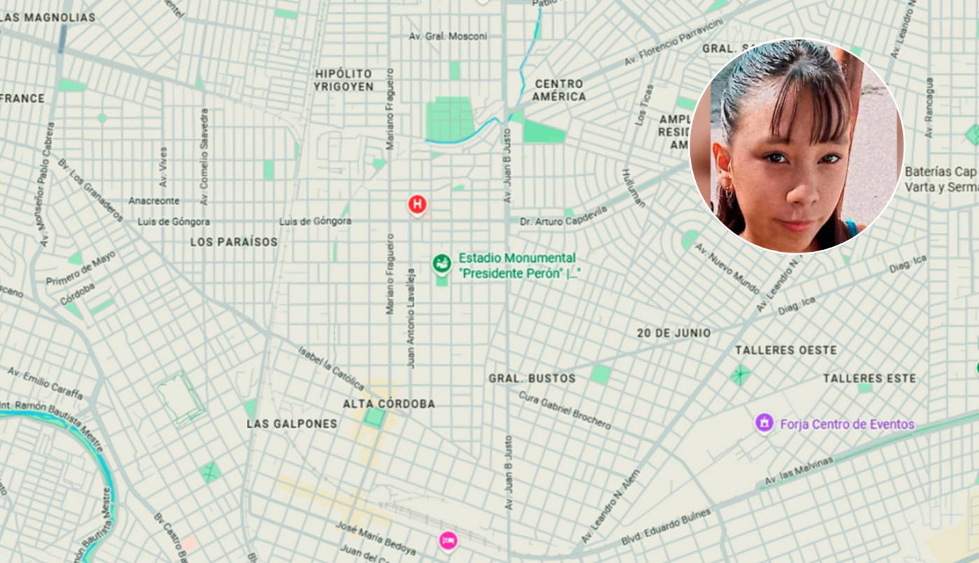 Caso Agostina Vega: así fue el recorrido que hizo la adolescente antes de desaparecer | Córdoba