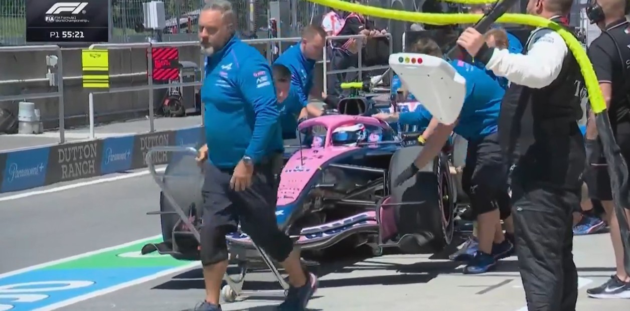 Franco Colapinto sufrió una falla en el monoplaza y tuvo un viernes complicado en el GP de Canadá | Deportes
