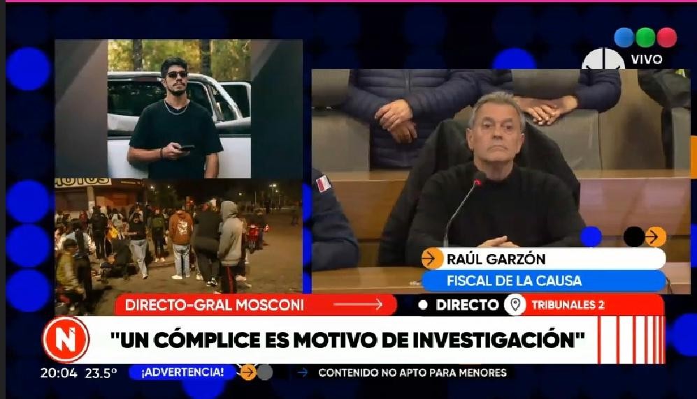 En medio de tensión, el fiscal Garzón da detalles del crimen de Agostina Vega | Córdoba