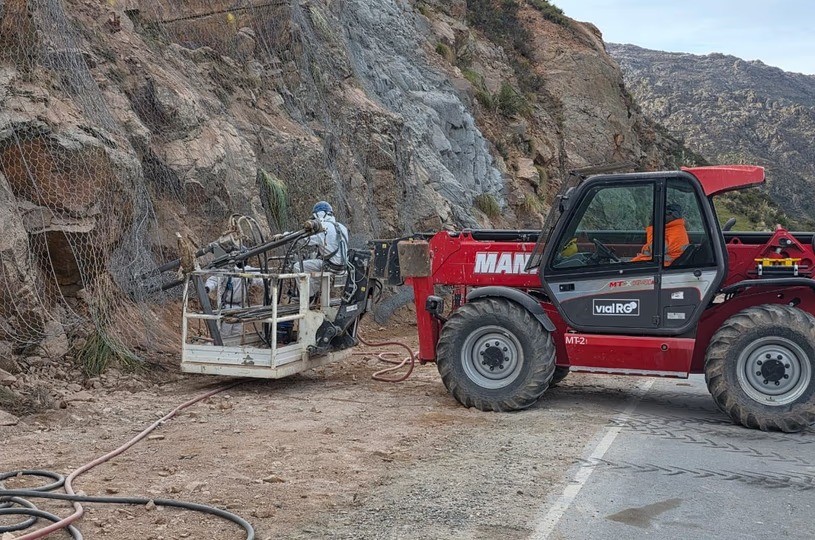 Cortan totalmente el Camino de las Altas Cumbres por trabajos de prevención en las laderas | Córdoba