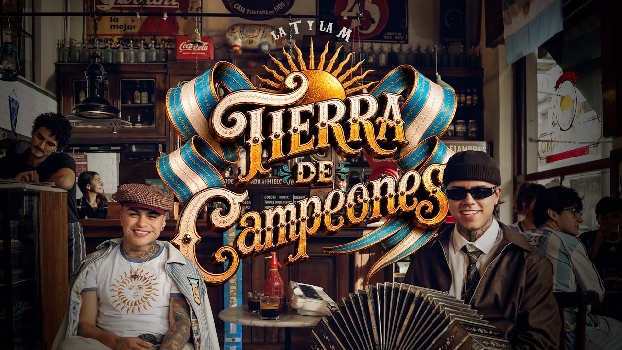 La T y La M lanzó "Tierra de Campeones", un EP con tres canciones para la Selección | Espectáculos