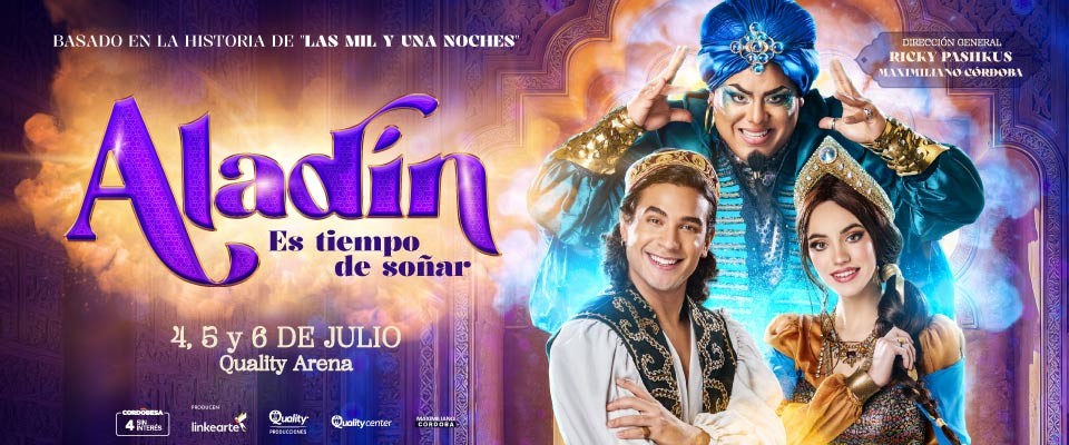 “Aladín: Es tiempo de soñar” llega a Córdoba con una gran apuesta para toda la familia | Contenido Patrocinado