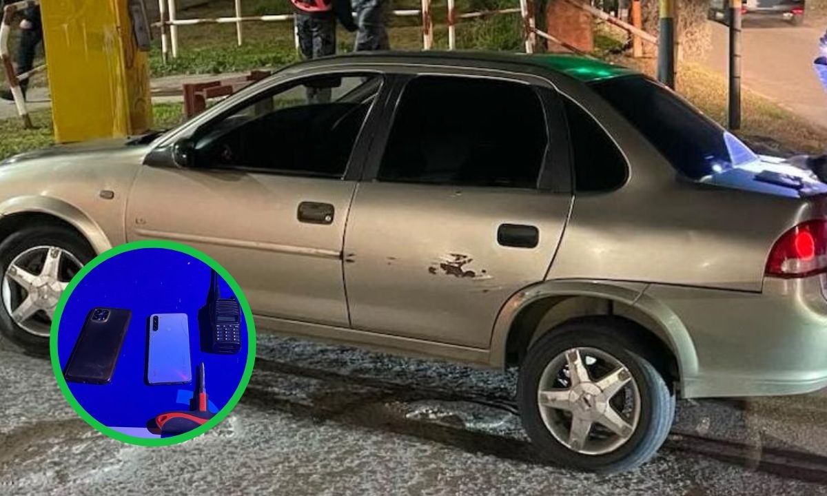 Cámaras del 911 atraparon a dos hombres robando elementos de un auto en El Refugio | Córdoba