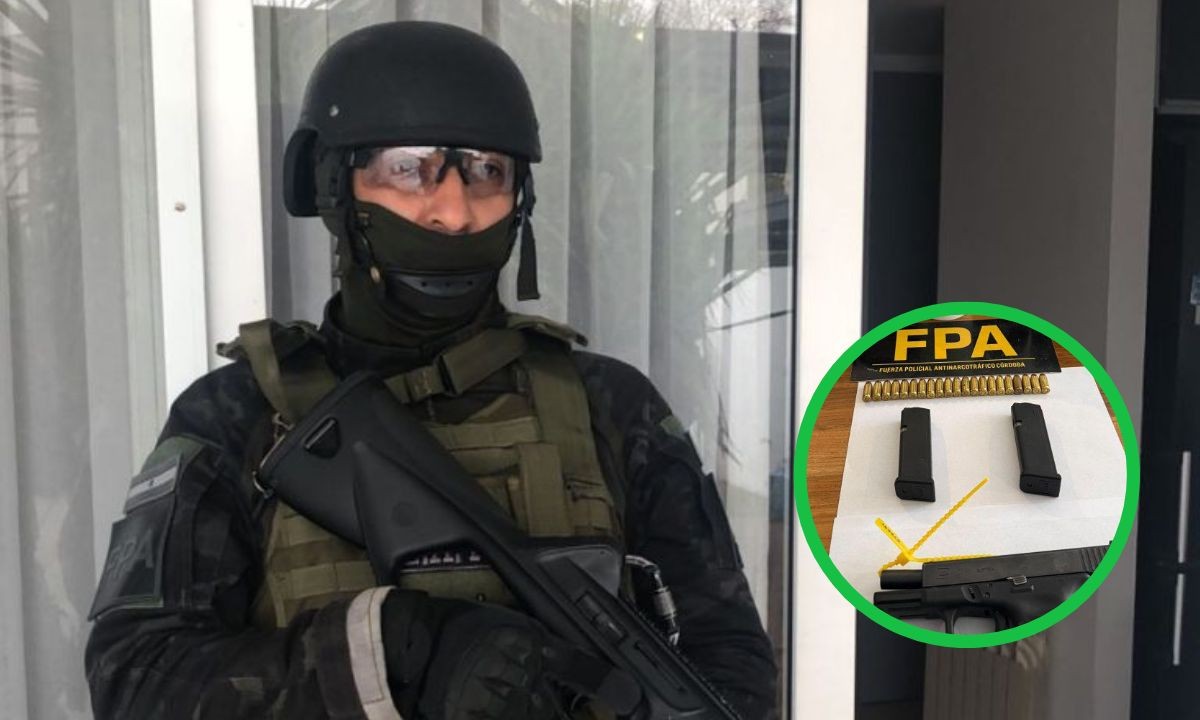 Incautan armas y precursores químicos en un nuevo operativo contra banda narco en Córdoba | Córdoba