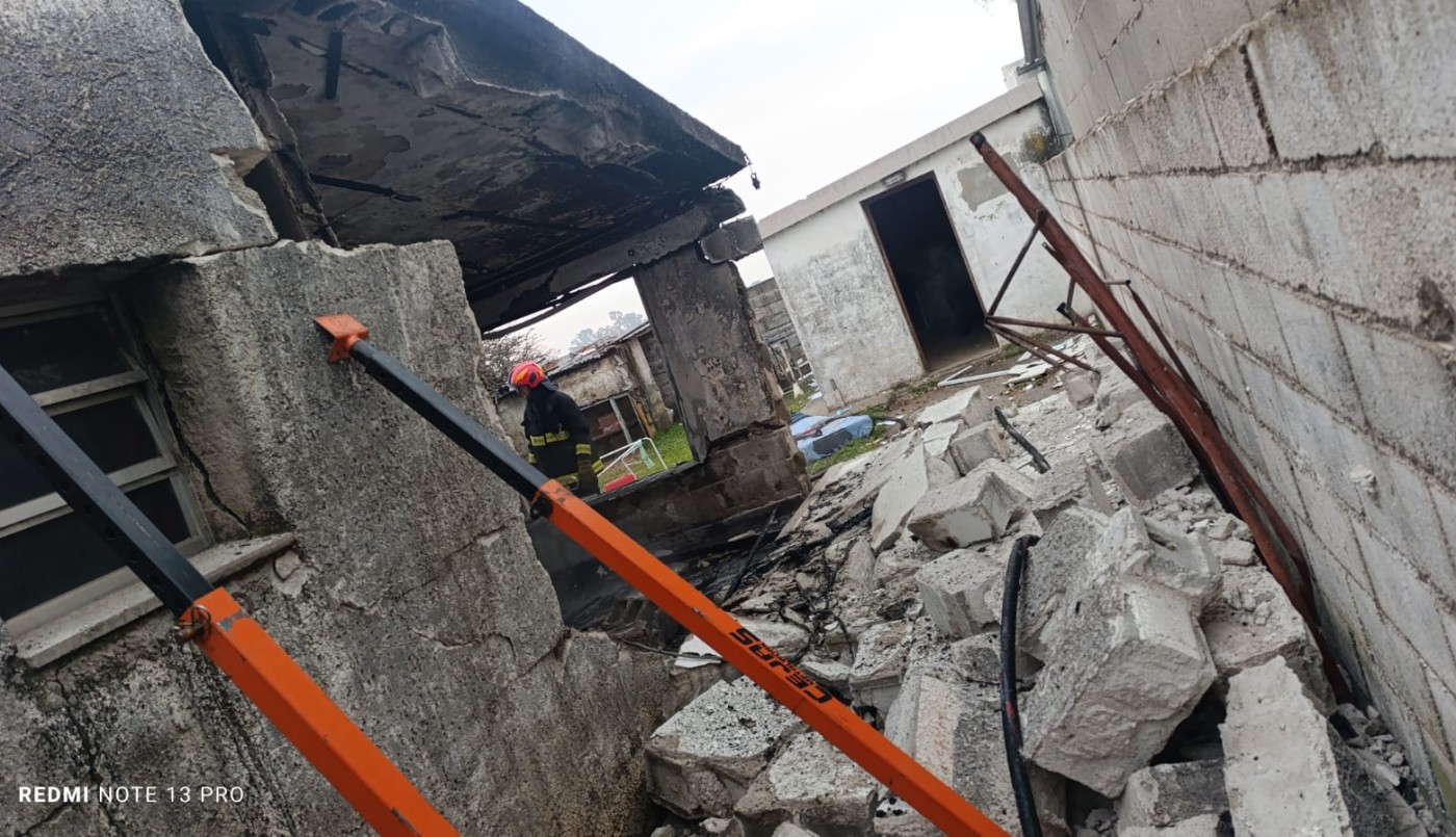 Arias: investigan la explosión de una garrafa tras un incendio con una mujer herida | Córdoba
