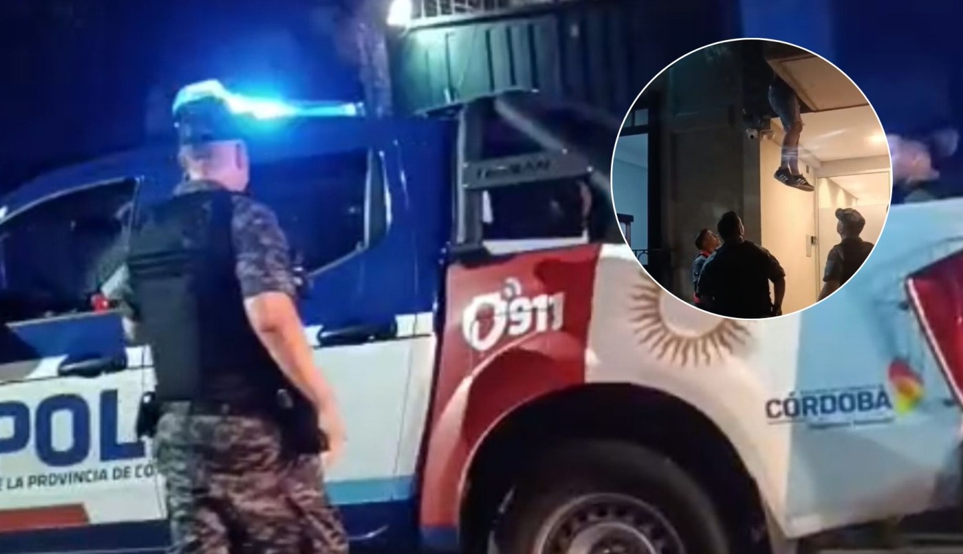 B° General Paz: amplio operativo policial tras un intento de robo en una cochera | Córdoba