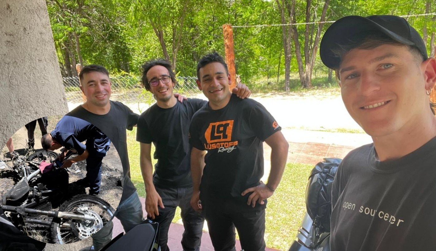 Robaron y destruyeron motos a un grupo de jóvenes que había llegado desde Santa Fe a San Antonio de Arredondo | Córdoba