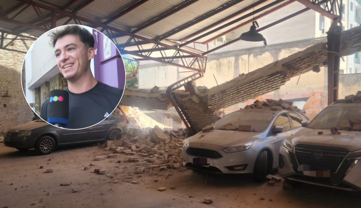 Derrumbe en General Paz: autos destruidos y vecinos en shock tras el colapso de una medianera | Córdoba
