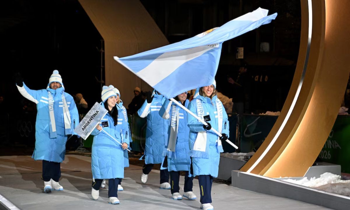 Argentina presente en la apertura de los JJOO de invierno de Milán-Cortina 2026 | Deportes