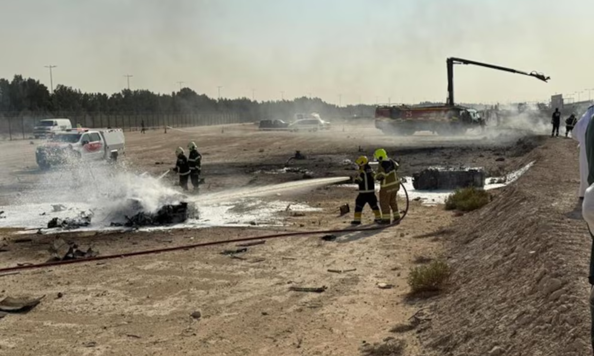 Avión de combate cayó en una exhibición de Dubái: murió el piloto | Internacionales