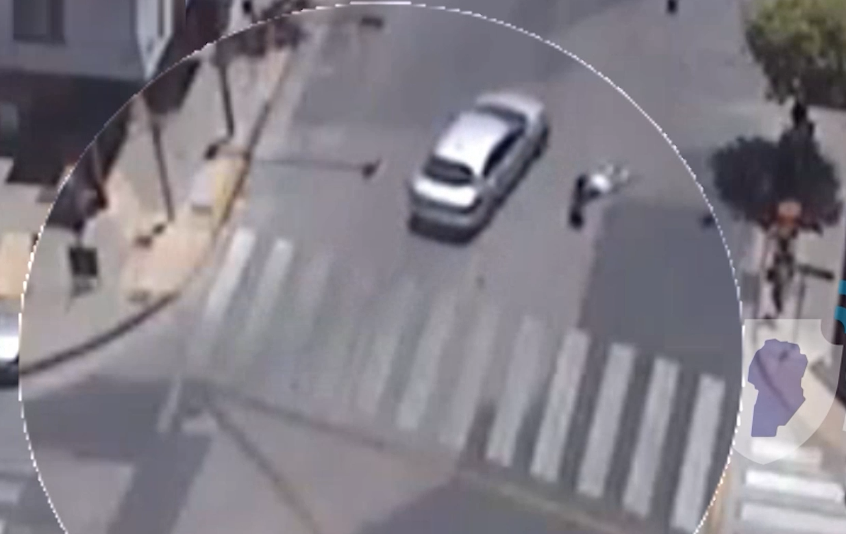 Accidente en el centro: una mujer de 29 años fue atropellada por un auto mientras cruzaba la calle | Córdoba