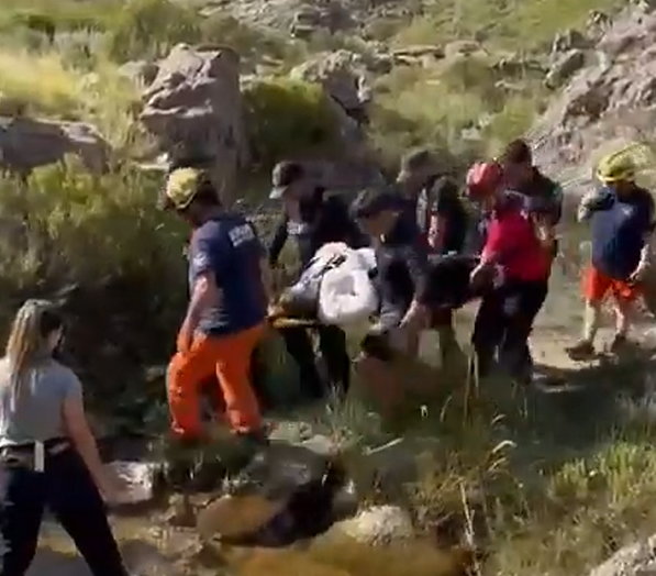 Efectivos del DUAR rescataron a una mujer que se descompensó en las Altas Cumbres | Córdoba