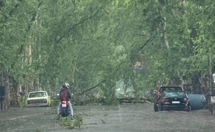 Temporal en el interior provincial: intensas lluvias anegaron calles y provocaron daños | Córdoba