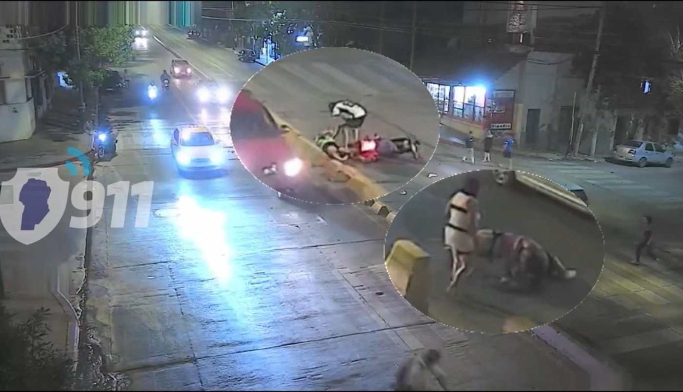 Dos mujeres fueron atropelladas por una motocicleta en Av. Colón | Córdoba