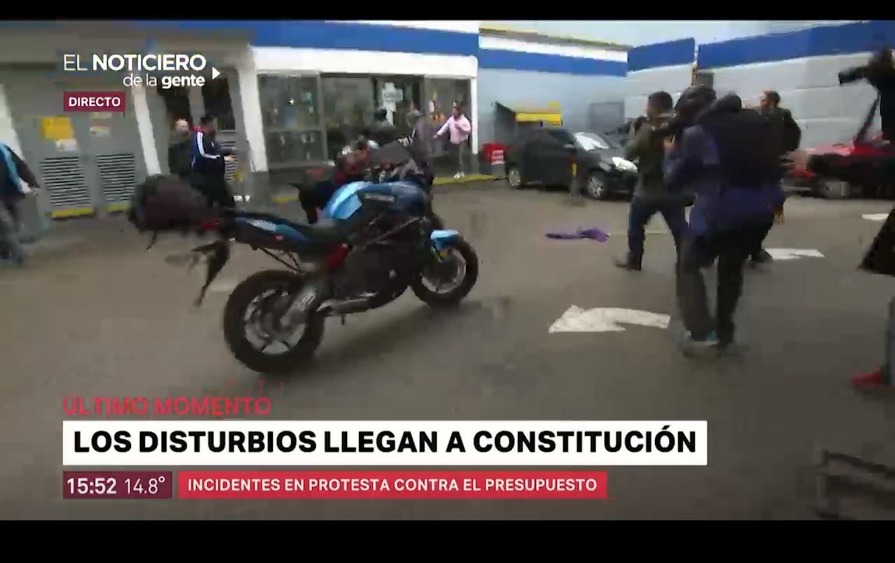 Al menos 27 detenidos tras la violencia frente al Congreso: Diputados trata el Presupuesto | Telefe Noticias