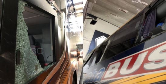 Se registraron incidentes en la llegada de Boca al Monumental | Actualidad