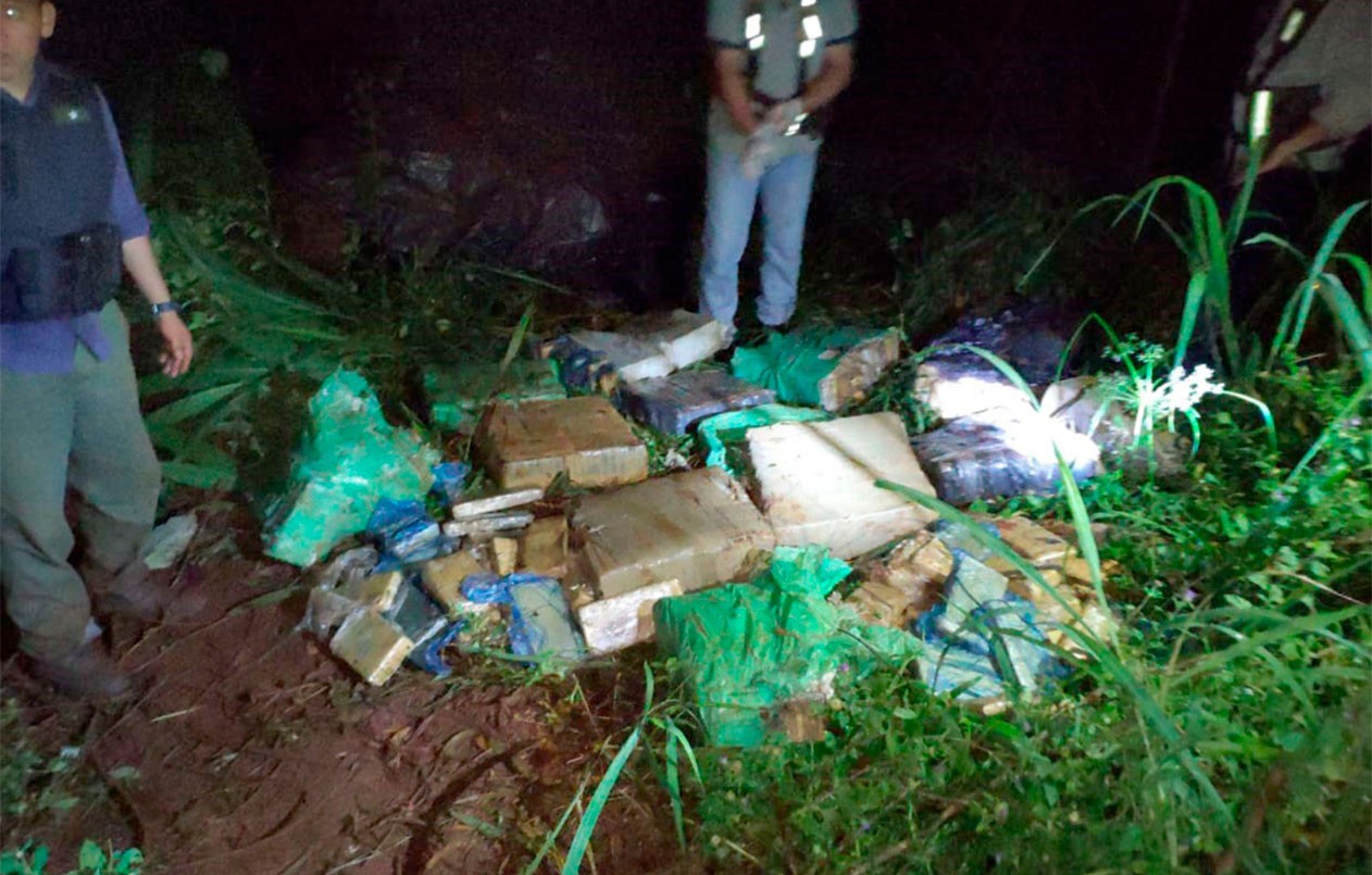 Misiones: encontraron 339 kilos de marihuana abandonados en el monte | Actualidad