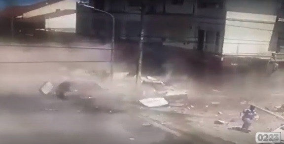 Video: así fue el derrumbe de balcones que mató a una madre y su hija en Mar del Plata | Actualidad
