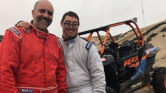 Un copiloto con síndrome de Down participará del rally Dakar 2019 | Deportes
