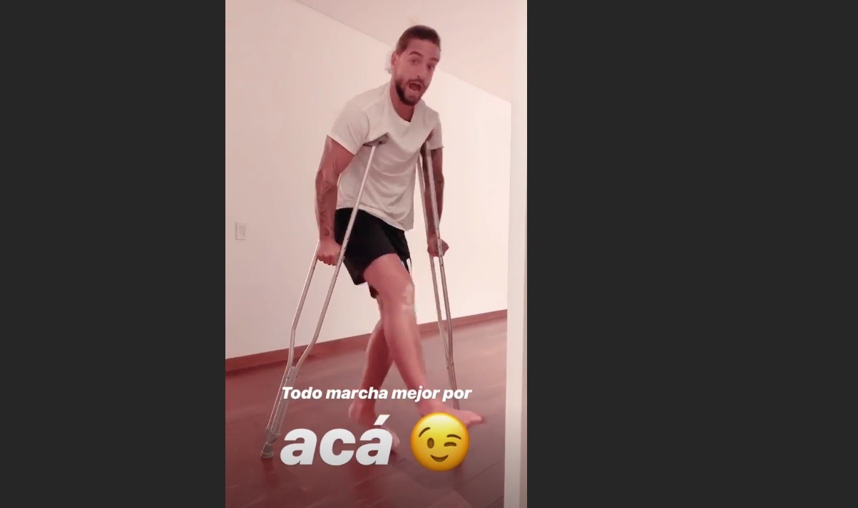 Maluma se recupera luego de su operación | Espectáculos