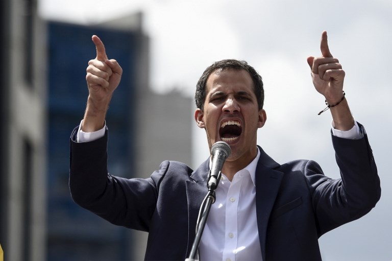 El primer comunicado de Juan Guaidó como presidente interino de Venezuela | Internacionales
