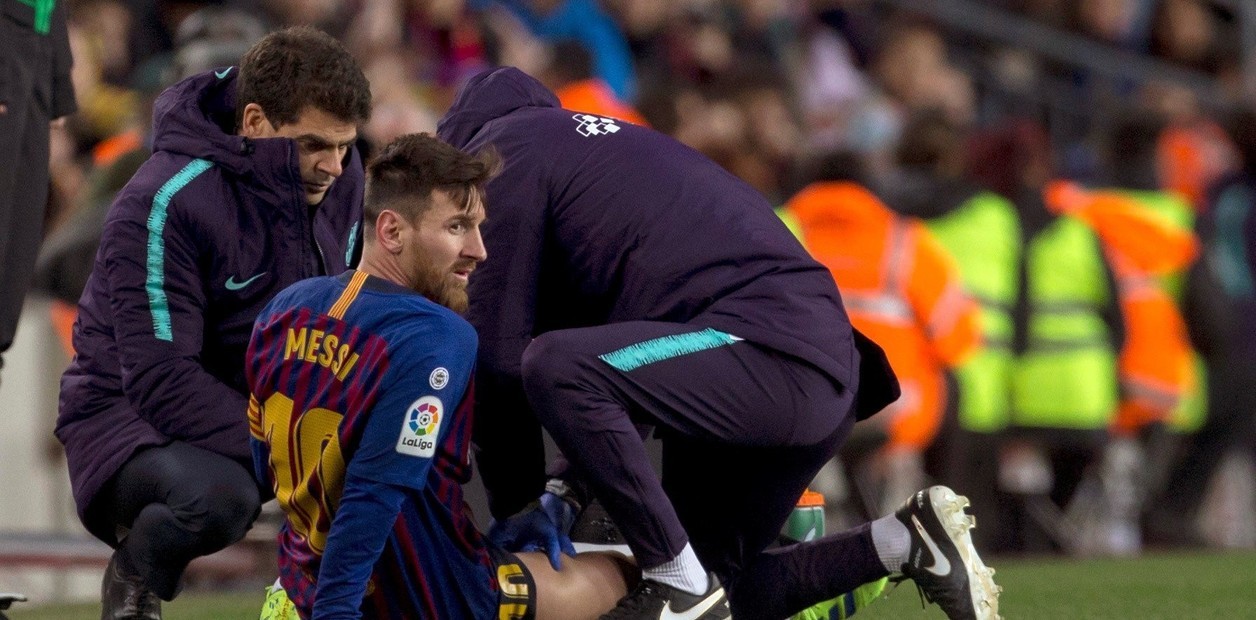 Messi sufrió una contractura y está en duda para el clásico con el Real Madrid | Deportes