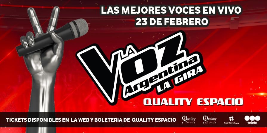 Llega la gira de "La Voz Argentina" llega a Córdoba y tenemos 3 MEET &GREET para que puedas conocerlos! | Espectáculos