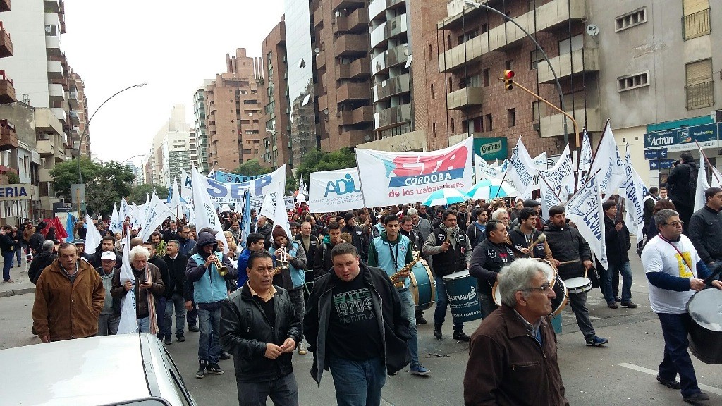 Marcha nacional en defensa del trabajo y la producción | Córdoba