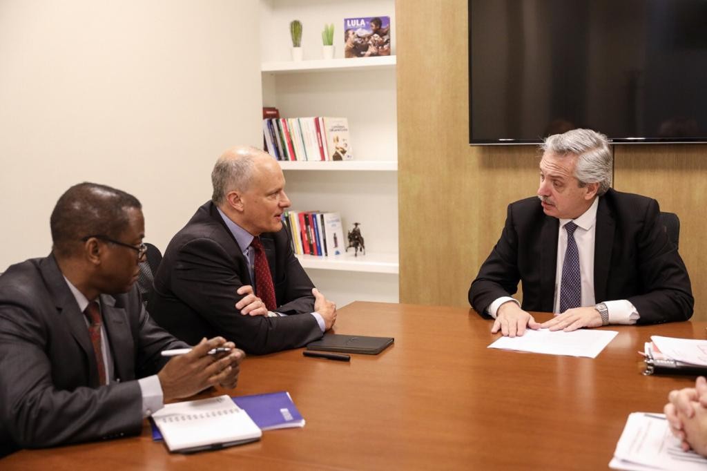 Alberto Fernández recibió al FMI: "Reformular los acuerdos sin más esfuerzos del pueblo" | Política y economía