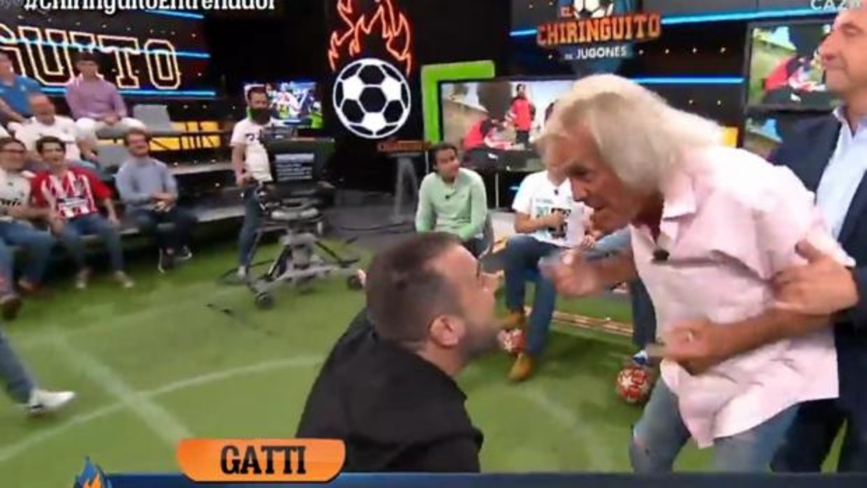 El estallido del Loco Gatti: casi se agarra a trompadas en vivo en la TV española | Espectáculos