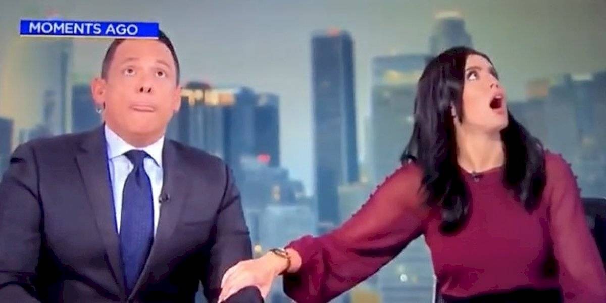 Video: así se vivió en vivo el terremoto de California en un noticiero | Internacionales