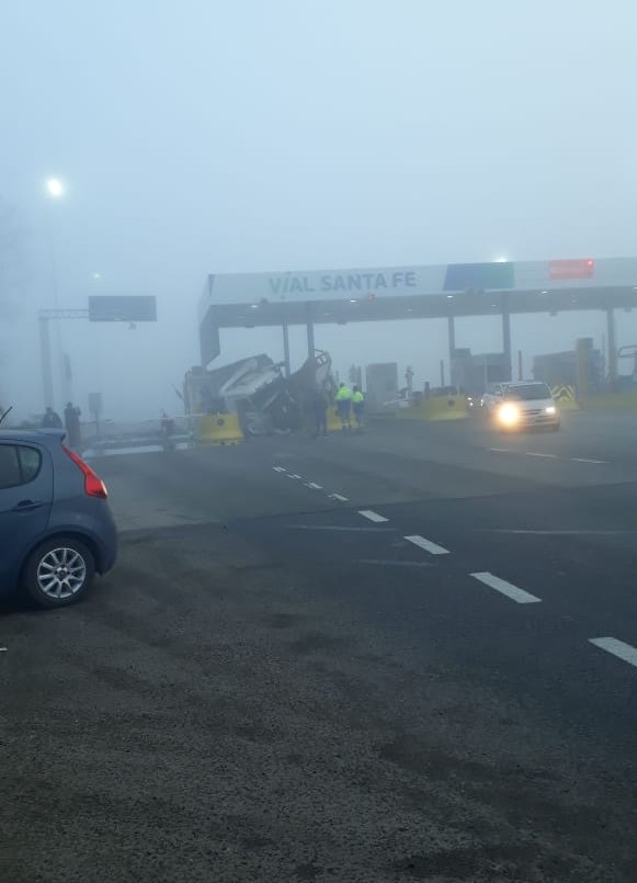 Impactante accidente en la Autopista Rosario-Santa Fe | Actualidad