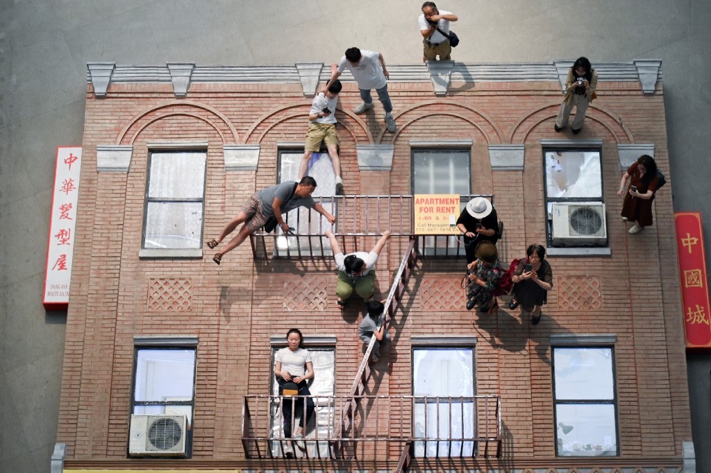 Fotos: el argentino Leandro Erlich llega con sus "engaños" a China | Redes
