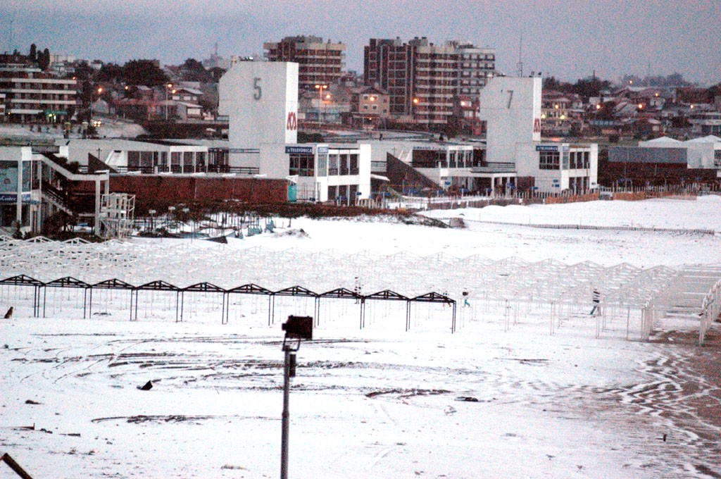 Nieva en Mar del Plata | Actualidad