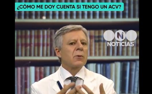 Accidente cerebrovascular. Cómo me doy cuenta si tengo un ACV? | Redes