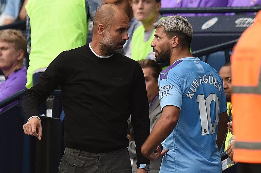El cruce tenso entre Guardiola y el Kun Agüero | Deportes