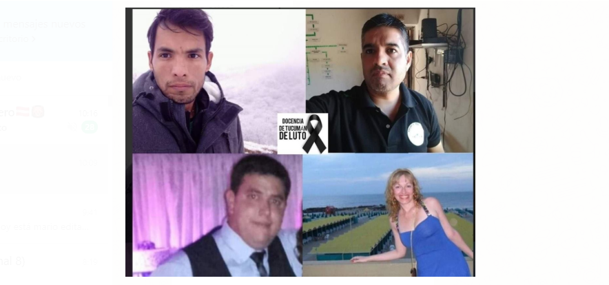 Tragedia en Famaillá: gran dolor en la educación tucumana por la muerte de los docentes | Actualidad