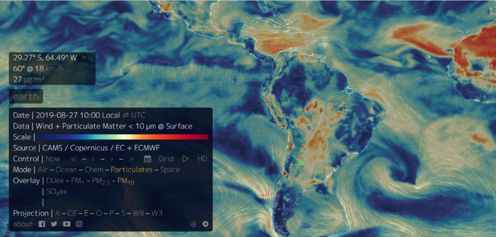 Recomiendan tomar precauciones por partículas de cenizas en el aire de Córdoba | Córdoba