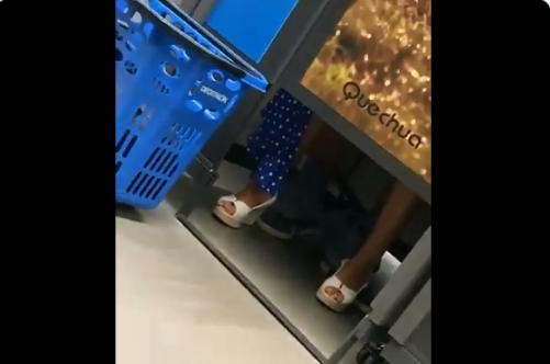 ¿Sexo en el probador de un local de ropa?: el video de Twitter del que todos están hablando | Redes